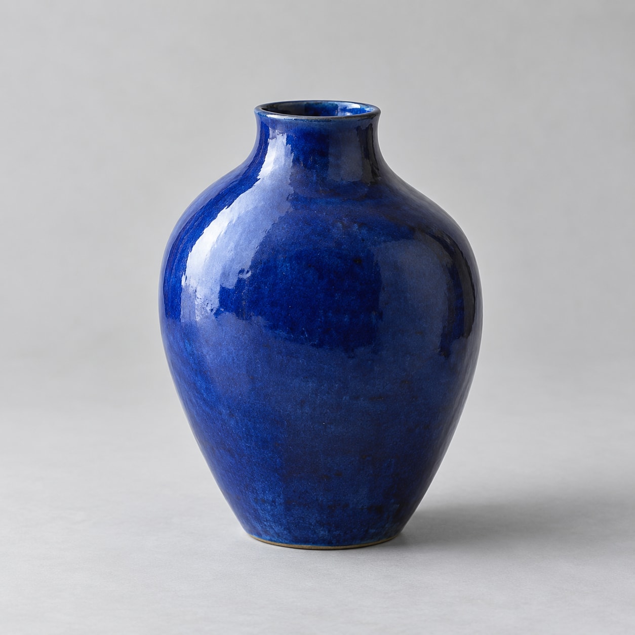 Cobalt glaze vase